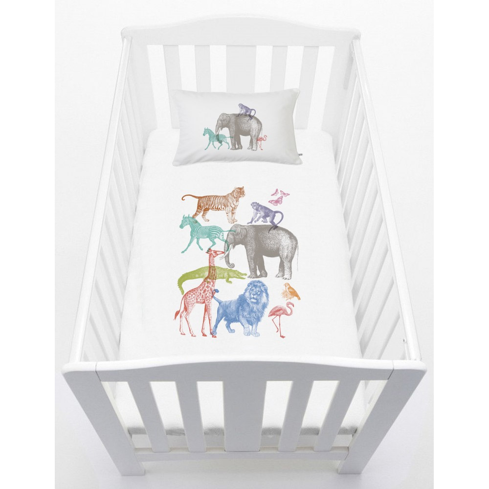 Tuyo Print - Cubreplumón Moisés - Colecho Safari