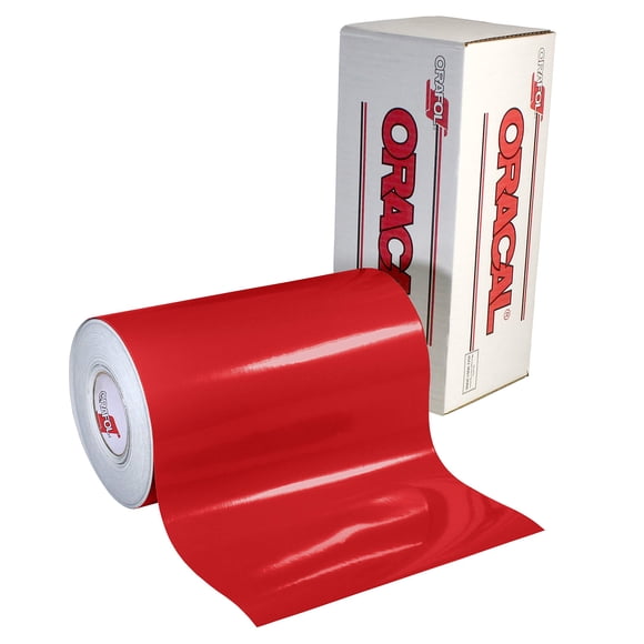 Vinilo ORACAL 30 cm x 1,8 m Brillante Rojo