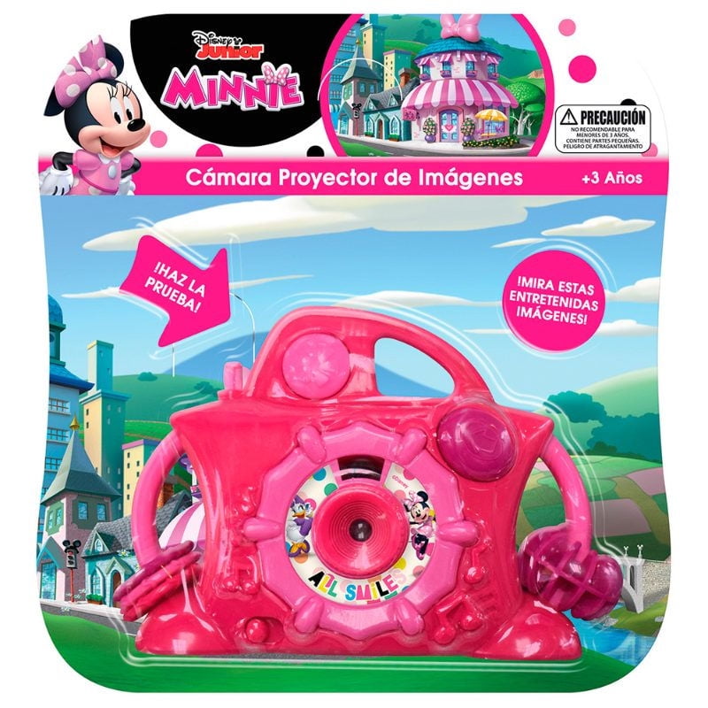 Pronobel - Camara Con Visor De Imagenes Minnie Preescolar