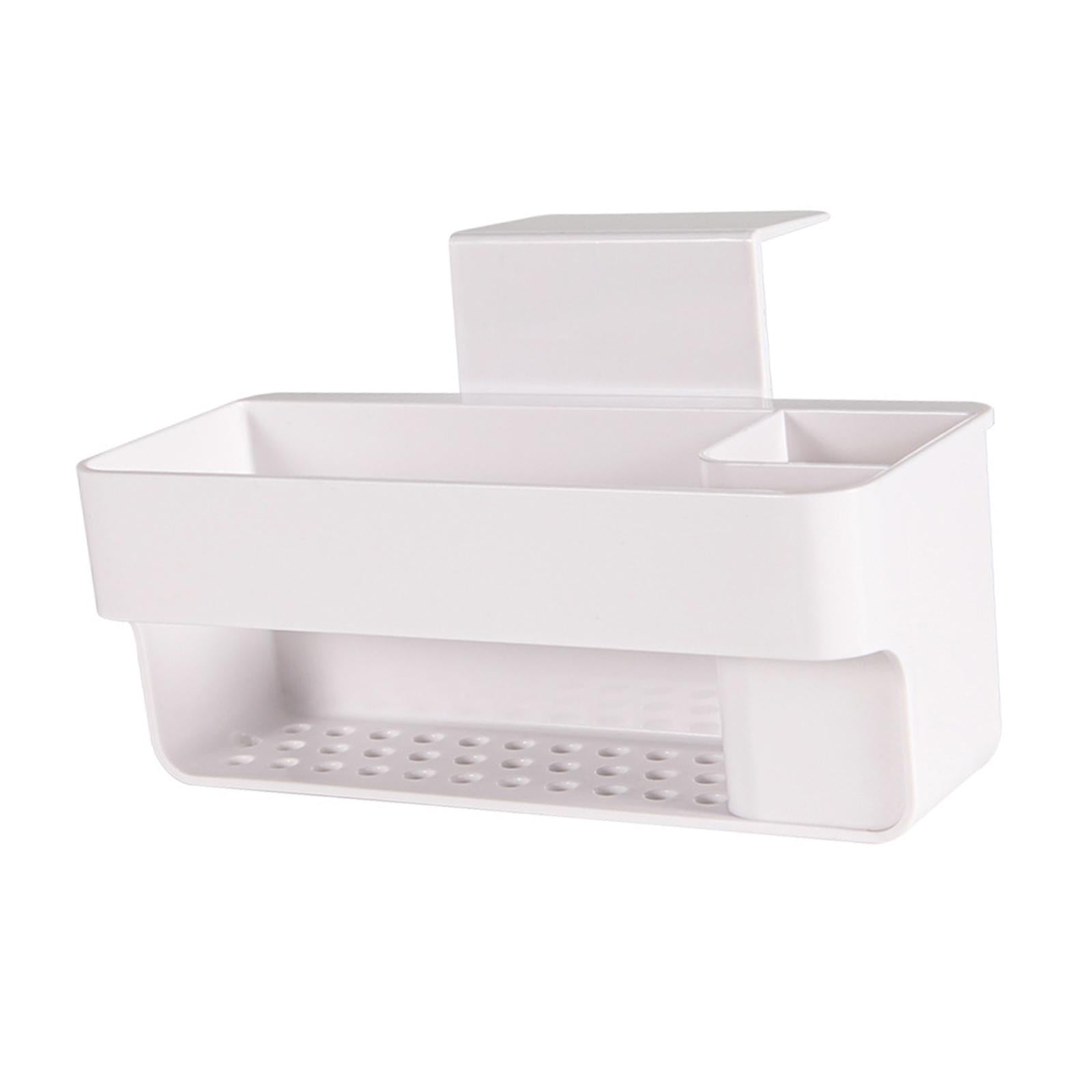 Bothyi - Estante Organizador De Fregadero Multiusos Con Soporte De Cepillo De Ventosa Para Cocina