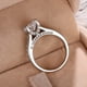 thumbnail image 3 of Elegant 925 Silver Plated Wedding Ring with 4 Claw Setting and 1.5 Ct Zircon - Perfect for Couple Engagement and Fine Jewelry, 3 of 5