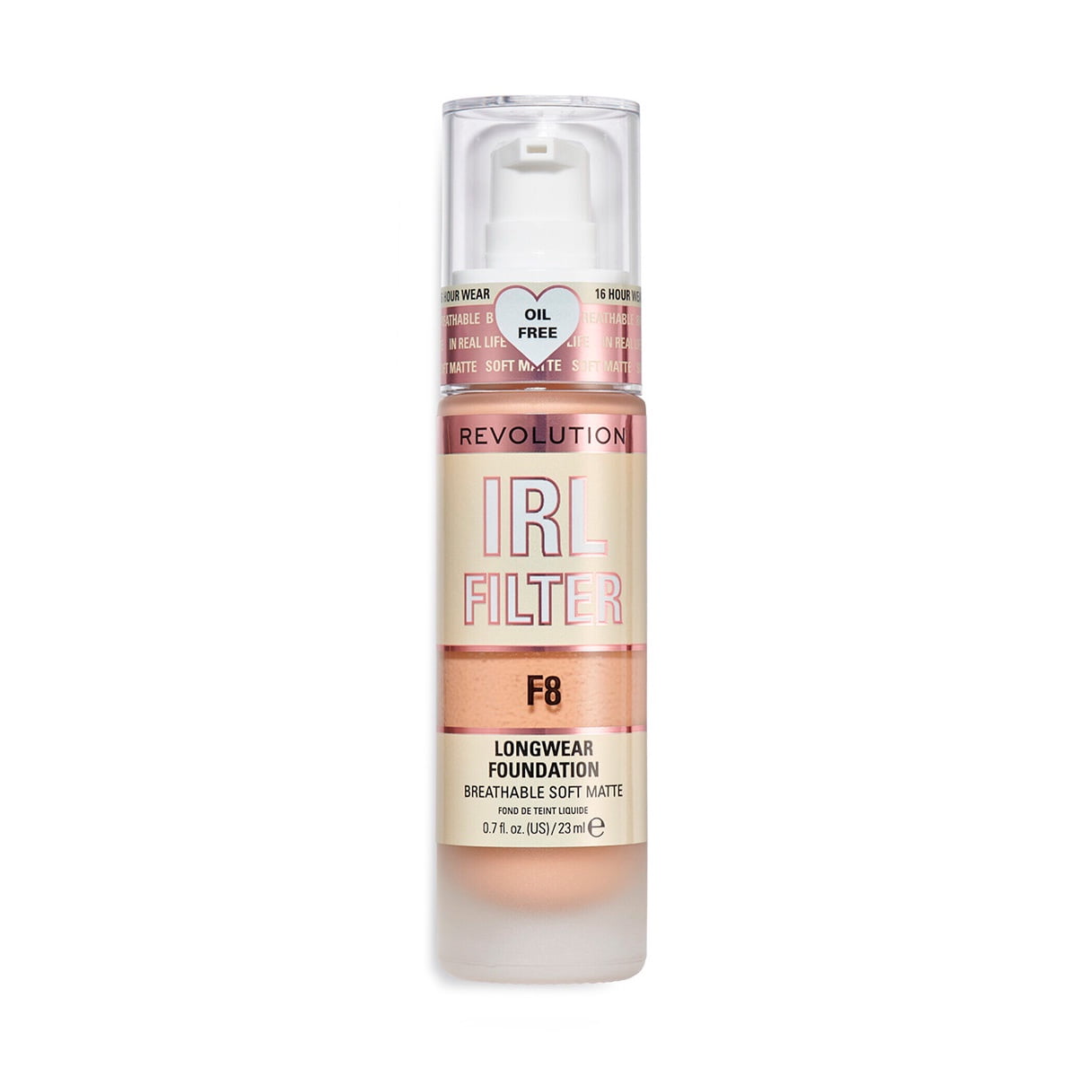 Revolution - Base Matte Irl Filter Larga Duración 23ml