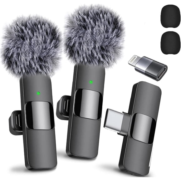 Micrófono Lavalier inalámbrico Mini Mic Pro 2024 para iPhone