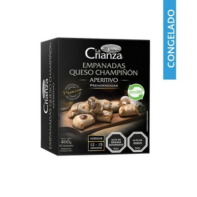 Empanaditas Queso Champiñón 460 Gr La Crianza
