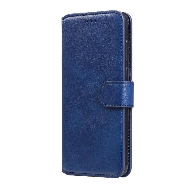 Funda Billetera para Samsung Galaxy S21 Plus con Porta Tarjetas y Soporte Ajustable Azul