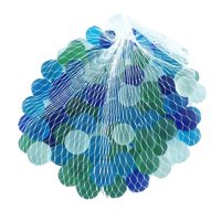 Magideal - 100 Piezas De Canicas De Vidrio Cuentas Artesanales Vidrio Redondo Sólido Para Dormitorio Sala De Estar