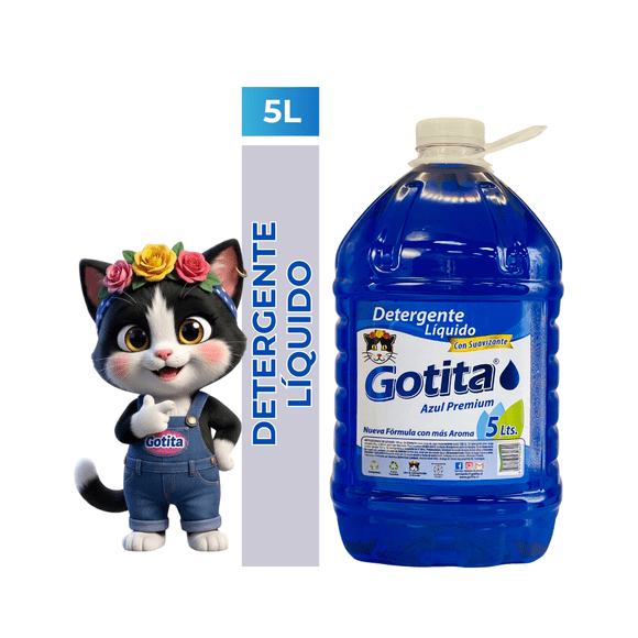 Detergente azul premium 5l