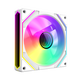 thumbnail image 3 of Ventilador para PC ARGB GameMax FN12A S8I White 120mm, PWM, 800-1600 RPM, 44 CFM, 31 dB, 3 of 3