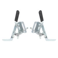 Magideal - Palancas De Universales Para Silla De Ruedas, Repuestos Profesionales, Reparación De Repuestos, Protección Manual Fuerte Y Resistente Para Silla Tipo 2