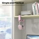 thumbnail image 2 of Soporte ajustable para auriculares - Soporte para auriculares de juegos de PC con giro de 360 grados, colgador con abrazadera para debajo del escritorio, organizador con clip para cables -Rosa, 2 of 7