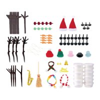 Bothyi - Manualidad De Muñeco De Nieve Para Niños Decoración De Interiores Fabricación De Muñecos De Nieve Para Actividades De Fiesta