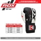 thumbnail image 3 of Guantes de Boxeo RDX - High Leather Sparring Black - BGL-S4B 14 onz, 3 of 3