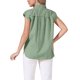 thumbnail image 3 of INSPIRE CHIC Blusa de Gingham para Mujer Trabajo Manga Corta Vintage Cuadros Camisa Abotonada XL Verde, 3 of 6