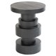 thumbnail image 1 of Mesa Lateral Tainan madera negra 57x42, 1 of 6