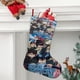 thumbnail image 2 of Blue Exorcist Tema: Calcetines de Navidad, fino lino blanco para colgar en escaleras y chimenea, decoración navideña para el hogar, regalo de Navidad.54cm×38cm, 2 of 5