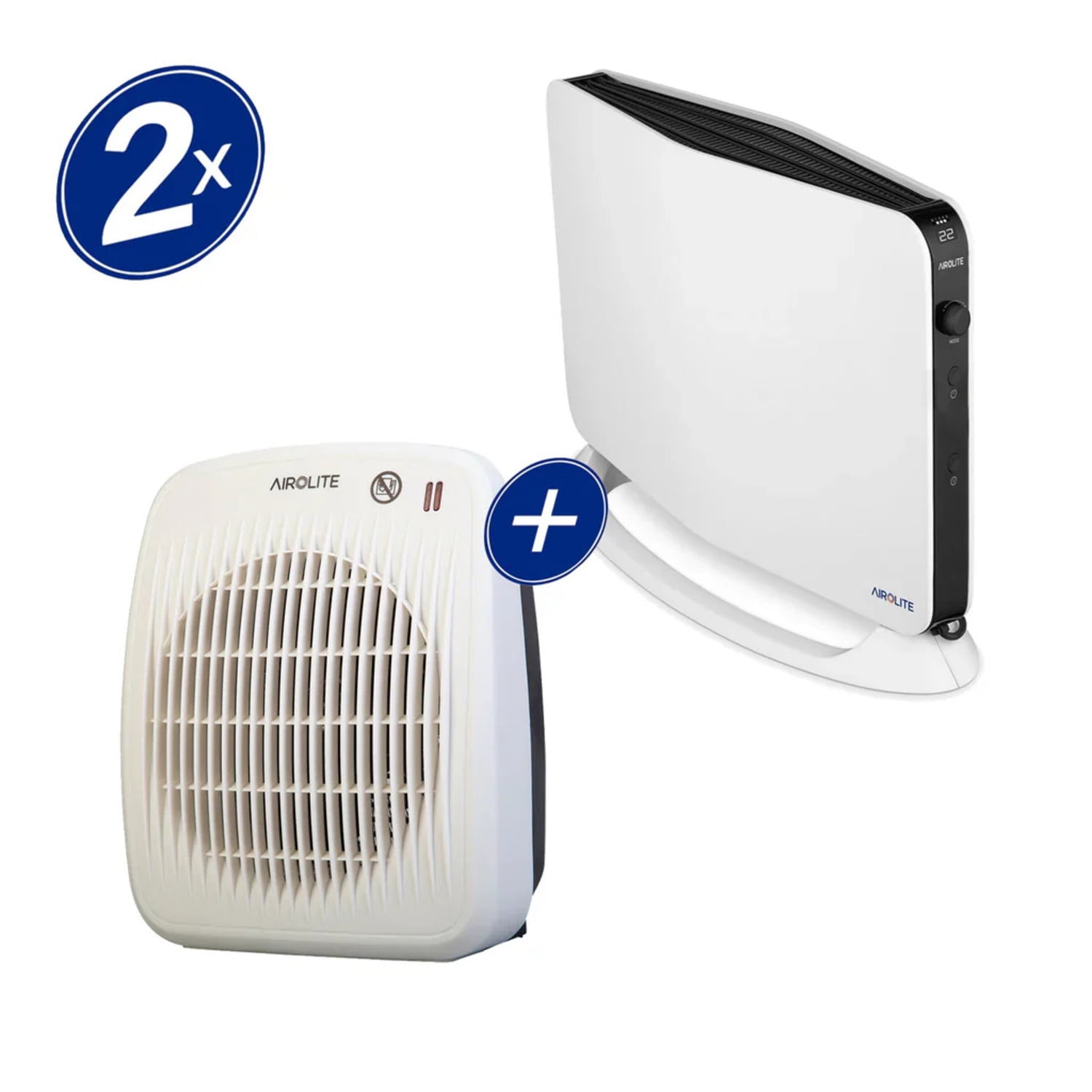 Airolite - Pack Convector 2000w Co De 2000 +termovent Vertical Ht 2018