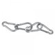 thumbnail image 2 of Mosquetones de alta resistencia para hamacas deportivas de 4 piezas, acero inoxidable 304, 6 mm de grosor., 2 of 5