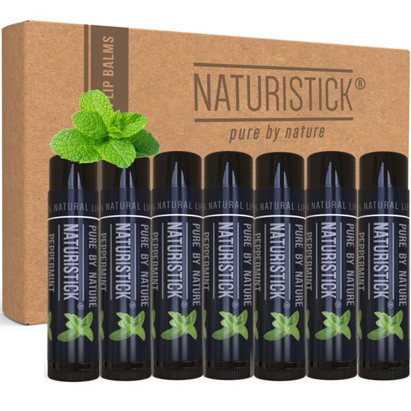 Bálsamo Labial Naturistick Peppermint 7 Unidades Natural