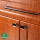 thumbnail image 4 of Tirador Para Gabinete Barra Cuadrada Cromada De 25 6 Cm, 4 of 6