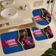 thumbnail image 5 of Lamine Yamal Juego de 3 alfombras de baño de coral fleece: tapete de baño + alfombra de inodoro en forma de U + funda de tapa de inodoro en forma de O, 5 of 6