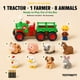 thumbnail image 3 of Juguete Tractor Autodirigido ToyFinity con Luces y Animales, 3 of 9