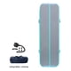thumbnail image 4 of Colchoneta Inflable Airtrack 4x1mx20cm Con Bolso Y Bomba Celeste, 4 of 6