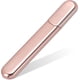 thumbnail image 1 of Lima de uñas de cristal premium con estuche, Crystal Diamond Salon, el mejor pulidor de uñas de belleza para uñas naturales y acrílicas, regalo de Navidad para mujer y hombre, color albaricoque., 1 of 7