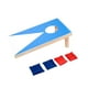 thumbnail image 4 of Juego de lanzamiento de sacos de arena, juego de Cornhole, sacos de juego interactivos portátiles para el hogar, niños, familia, niños y niñas, juego azul, 4 of 5