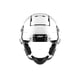 thumbnail image 2 of Casco de fútbol Schutt F7 VTD Collegiate Varsity blanco pequeño, 2 of 6