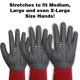 thumbnail image 2 of Glove Midwest Gloves & Gear 90CF-EA MAX Grip rojo/negro, 2 of 3