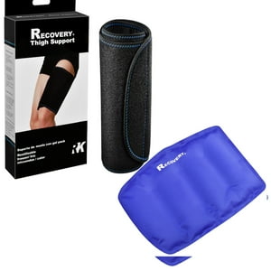Recovery Soporte Muslo Con Gel Pack Para Frio / Calor