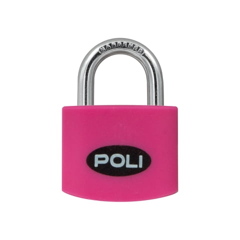 Candado Poli Pop 32Mm Fucsia