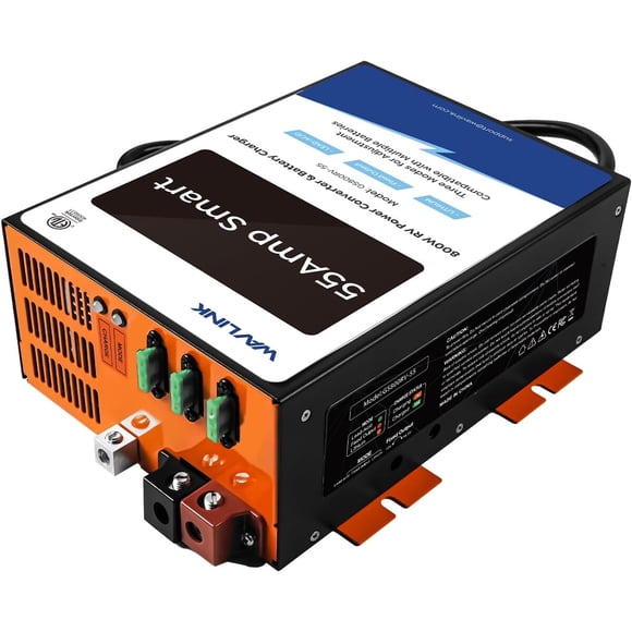 Convertidor Potencia WAVLINK 55A 120V a 12V GS800RV55