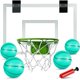 thumbnail image 1 of Minicanasta de baloncesto ropoda que brilla en la oscuridad para niños y adultos, 1 of 8