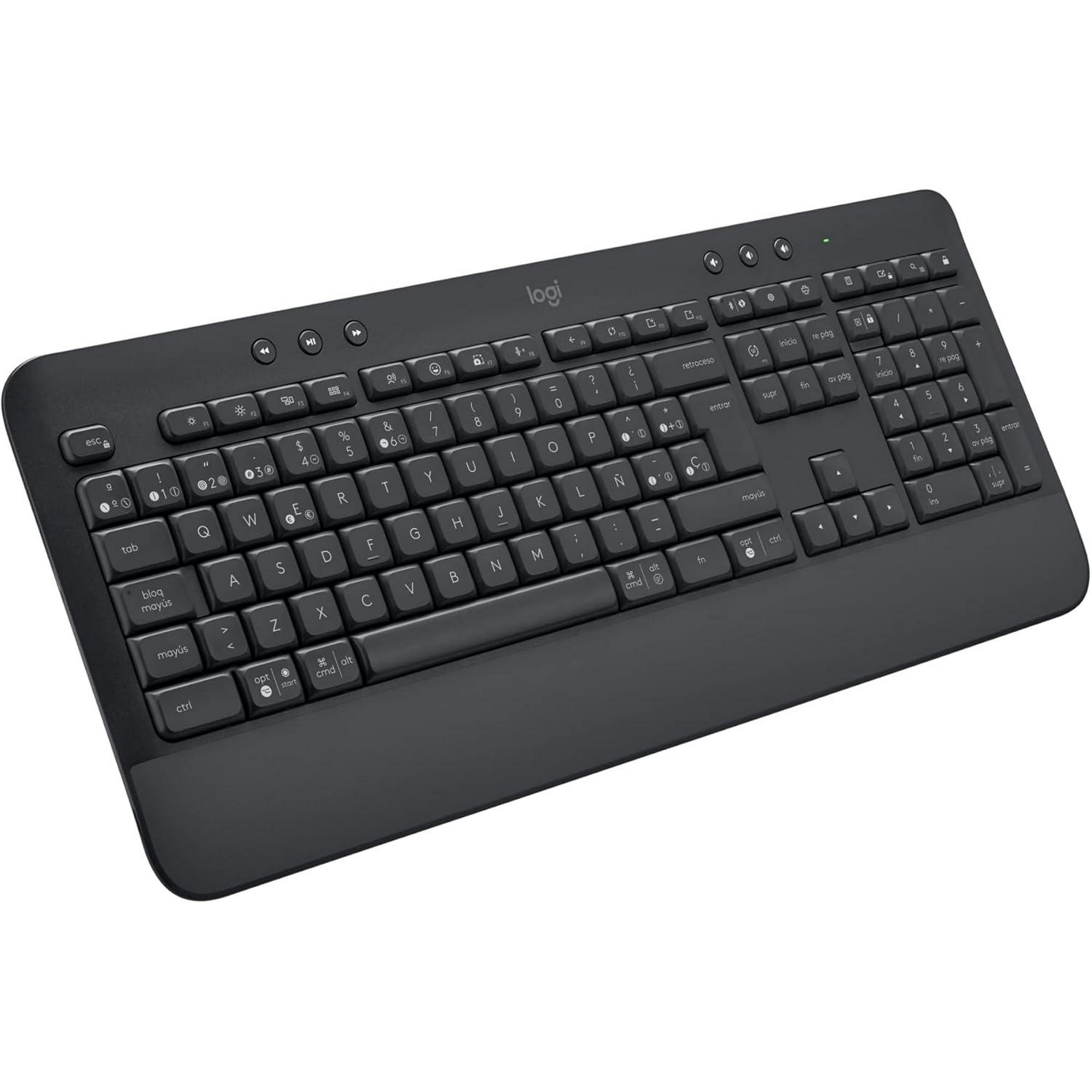 Logitech - Teclado Signature K650 Comfort Inalámbrico Negro Negro