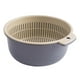 thumbnail image 2 of Cesta De Drenaje Para Lavado De Verduras, Colador De Cocina, Cuenco Para Ensaladas, Espagueti, Pequeño, Violeta, 2 of 5