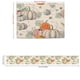 thumbnail image 4 of 4pcs Tablemats/1pcs Table Runner/1set Mat And Runner, Autumn Morandi Color Pumpkin Vine Thanksgiving Print Linen Placemat, Table Runner, Non-slip Heat Insulation, Waterproof And Oil-proof, For Kitche, 4 of 4