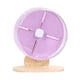 thumbnail image 5 of Rueda De Ejercicio Para Hámster, Rodillo Silencioso Para Suministros De Animales Pequeños, Color Morado, 5 of 5