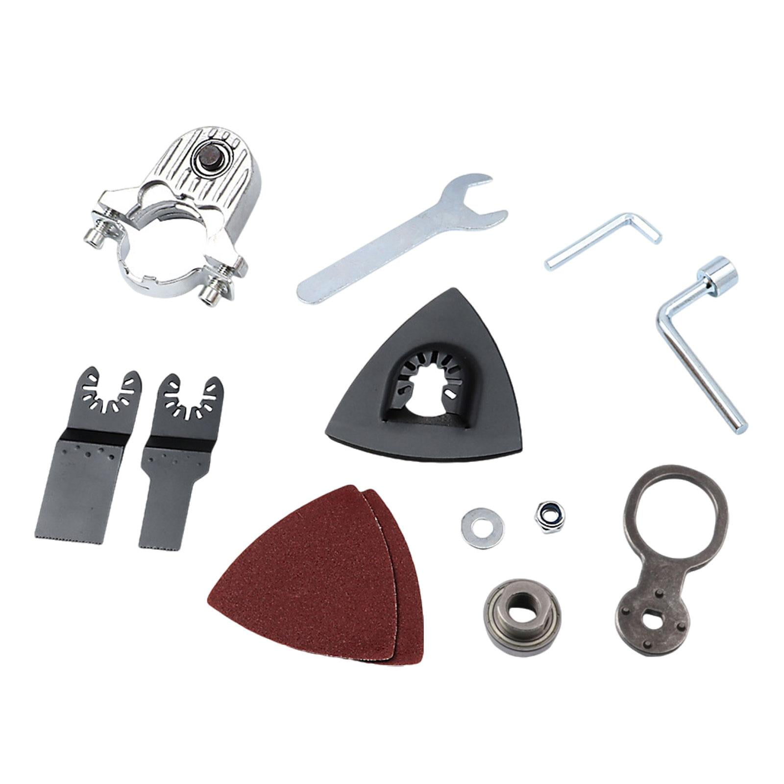 Ioensy - Adaptador De Amoladora Angular, Herramienta Oscilante Para Pulir, Palear, Carpintería, M14