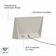 thumbnail image 5 of Marco de fotos digital Aura Stone 10.1 HD Mat Display blanco, 5 of 5