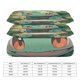thumbnail image 2 of Bulb_asaur Print Bedding Set Pattern Duvet Cove Set 3 Pieces 1 Quilt Cover And 2 Pillowcases for Women Men Teens, 2 of 5