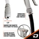 thumbnail image 5 of Bomba de transferencia de combustible DEWAY Fast de 9,1 l/min con manguera de 51 cm y 3 adaptadores, 5 of 9