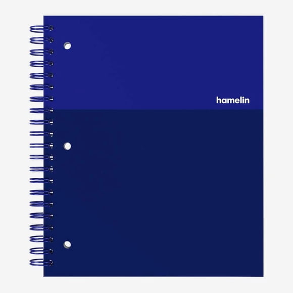 Cuaderno Hamelin de Papel Cuadrícula 21,6 x 27,9 cm 150 páginas Azul Eléctrico