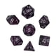 thumbnail image 4 of Juego De Dados Poliédricos De 7 Piezas Accesorios De Juego De Mesa Duraderos Para Juego De Cartas Cafe Violet Argent, 4 of 5