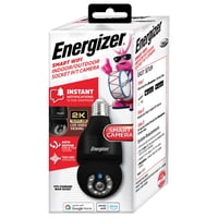 Cámara De Seguridad Energizer Smart Outdoor 2K Qhd Pan Tilt 110V