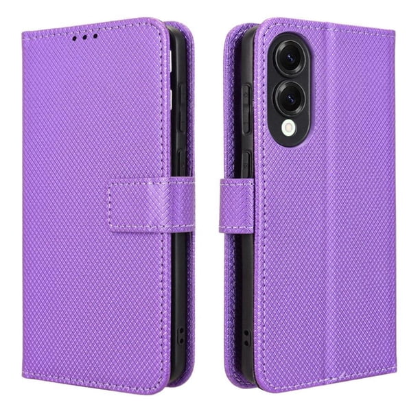Funda Billetera para Samsung galaxy Fold 7 con Ranuras y Soporte Morado