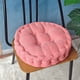 thumbnail image 1 of Xiao Hua Cojín circular Rosa Claro para Silla de Comedor -1 Pieza, Diámetro 17.72 Pulgadas, Altura 3.54 Pulgadas, Cojín tatami Suave, Adecuado para Cojín de Silla de Comedor de Cocina, Terraza y, 1 of 4