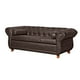thumbnail image 2 of Sofá 3 Cuerpos CHESTERFIELD Chocolate, 2 of 3