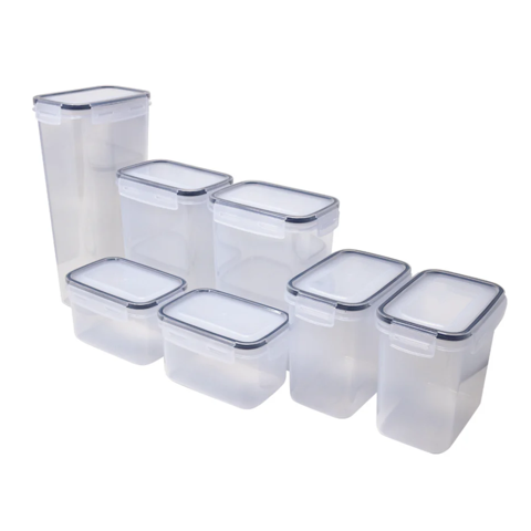 Importclick - Juego 28 Recipientes Contenedor Herméticos Almacenamiento