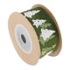 thumbnail image 5 of 1 Rollo/5m Cinta De Raso De Grosgrain Navide?a Envoltura De Regalos Decoración Navide?a Verde, 5 of 5